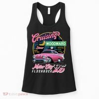 Cruising Woodward Motor City Flashback 2025 Women's Tank Top thumb 0