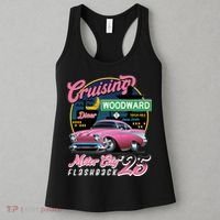 Cruising Woodward Motor City Flashback 2025 Women's Tank Top thumb 3