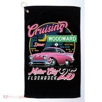 Cruising Woodward Motor City Flashback 2025 Golf Towel thumb 0