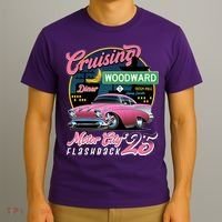 Cruising Woodward Motor City Flashback 2025 T-Shirt thumb 3