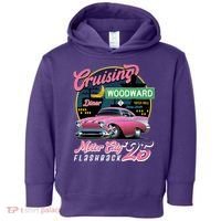 Cruising Woodward Motor City Flashback 2025 Toddler Hoodie thumb 0