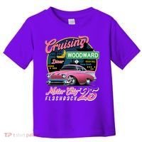 Cruising Woodward Motor City Flashback 2025 Toddler T-Shirt thumb 0
