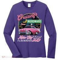 Cruising Woodward Motor City Flashback 2025 Women's Long Sleeve Shirt thumb 0