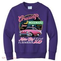 Cruising Woodward Motor City Flashback 2025 Kids Sweatshirt thumb 0