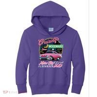 Cruising Woodward Motor City Flashback 2025 Kids Hoodie thumb 0