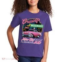 Cruising Woodward Motor City Flashback 2025 Kids T-Shirt thumb 2