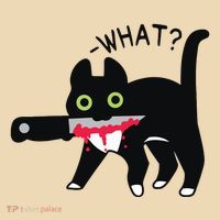 Cat What Murderous Tuxedo Cat With Knife Halloween Costume Tote Bag thumb 4