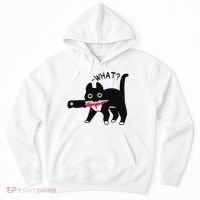 Cat What Murderous Tuxedo Cat With Knife Halloween Costume Hoodie thumb 0