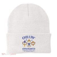 Chillin With My Kindergarten Snowmies Cute Winter Beanie thumb 0