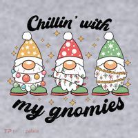 Chillin With My Gnomies Christmas Holiday Women's Sweatshirt thumb 2