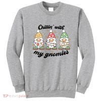 Chillin With My Gnomies Christmas Holiday Sweatshirt thumb 0
