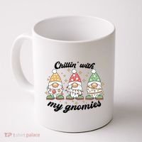 Chillin With My Gnomies Christmas Holiday Coffee Mug thumb 0