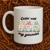 Chillin With My Gnomies Christmas Holiday Coffee Mug thumb 2