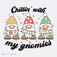 Chillin With My Gnomies Christmas Holiday Mousepad thumb 1