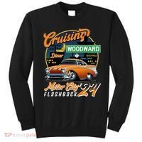 Cruising Woodward Motor City Flashback 2024 Orange Version Sweatshirt thumb 0