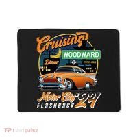 Cruising Woodward Motor City Flashback 2024 Orange Version Mousepad thumb 0