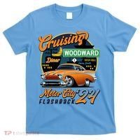 Cruising Woodward Motor City Flashback 2024 Orange Version T-Shirt thumb 0
