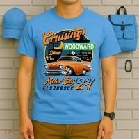 Cruising Woodward Motor City Flashback 2024 Orange Version T-Shirt thumb 5