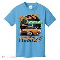 Cruising Woodward Motor City Flashback 2024 Orange Version Kids T-Shirt thumb 0