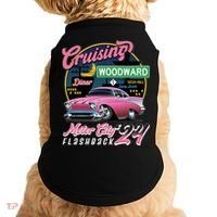 Cruising Woodward Motor City Flashback 2024 Pink Version Doggie Tank thumb 0