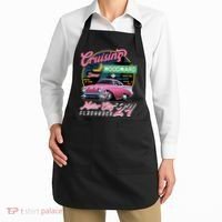 Cruising Woodward Motor City Flashback 2024 Pink Version Apron thumb 2