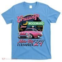 Cruising Woodward Motor City Flashback 2024 Pink Version T-Shirt thumb 0