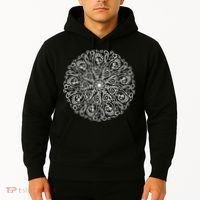 Curse Word Mandala Graphic Hoodie thumb 2