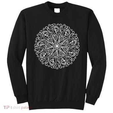 Curse Word Mandala Graphic Sweatshirt
