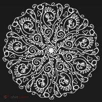 Curse Word Mandala Graphic Pajama Set thumb 2
