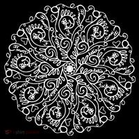Curse Word Mandala Graphic Mousepad thumb 1