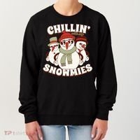 Chillin With My Snowmies Women's Sweatshirt thumb 0