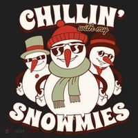 Chillin With My Snowmies Women's Sweatshirt thumb 2