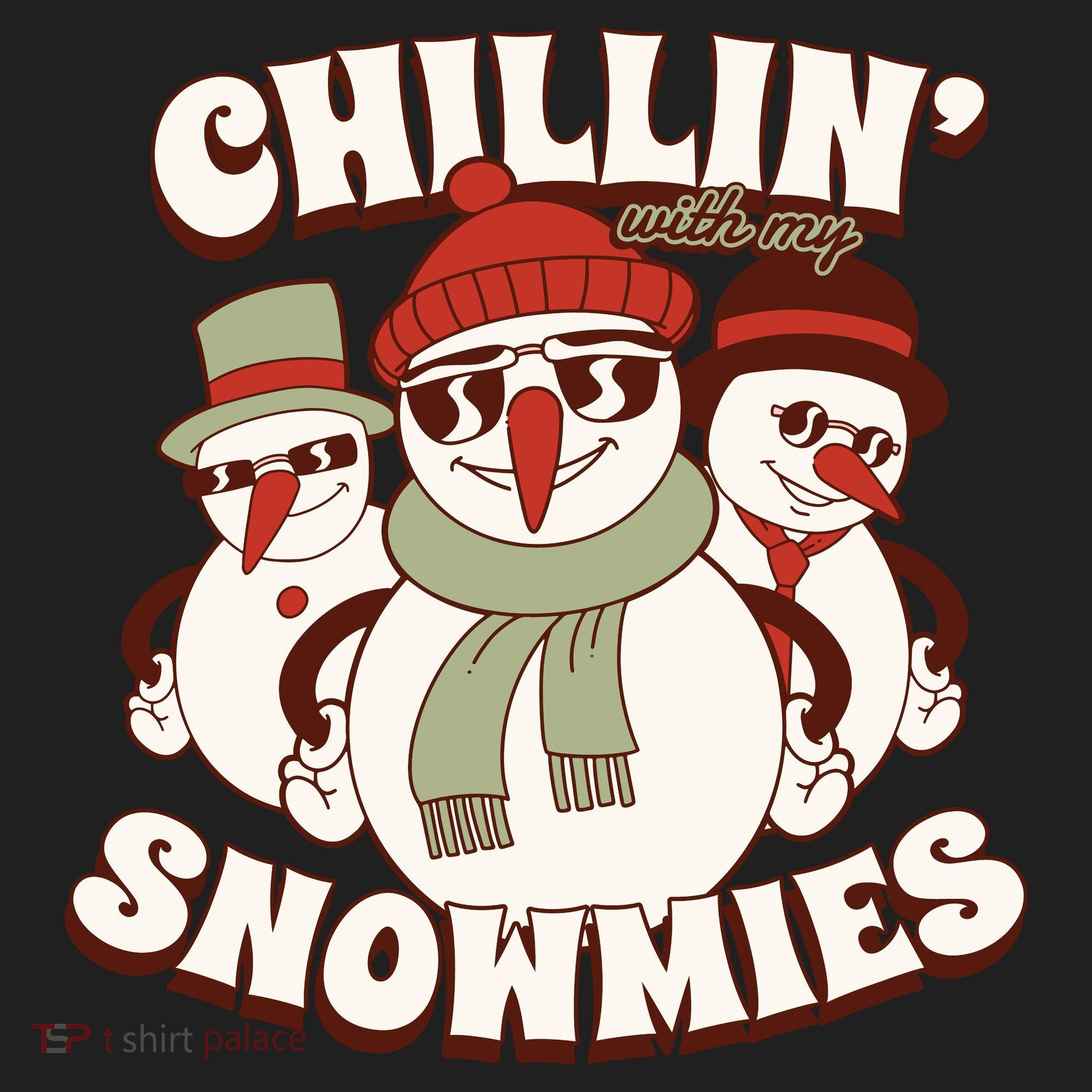 Chillin With My Snowmies Women's Sweatshirt