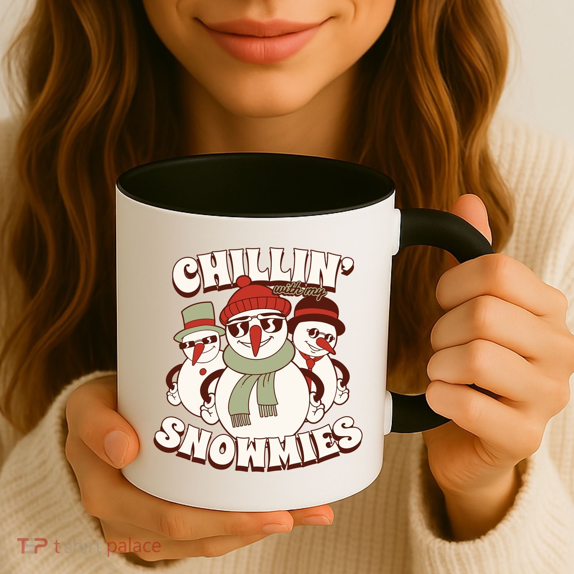 Chillin With My Snowmies Coffee Mug