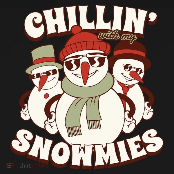 Chillin With My Snowmies Women's Hoodie