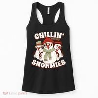 Chillin With My Snowmies Women's Tank Top thumb 0