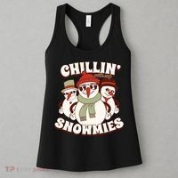 Chillin With My Snowmies Women's Tank Top thumb 3