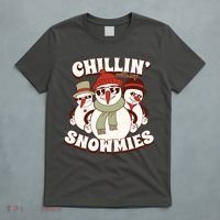 Chillin With My Snowmies T-Shirt thumb 5