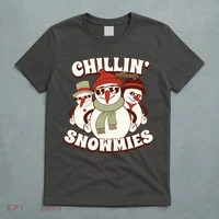Chillin With My Snowmies T-Shirt thumb 5