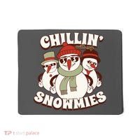 Chillin With My Snowmies Mousepad thumb 0