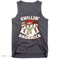 Chillin With My Snowmies Tank Top thumb 0