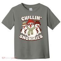 Chillin With My Snowmies Toddler T-Shirt thumb 0