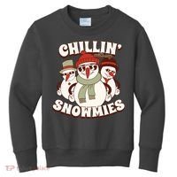 Chillin With My Snowmies Kids Sweatshirt thumb 0