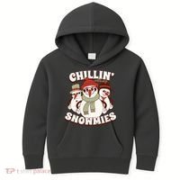 Chillin With My Snowmies Kids Hoodie thumb 0