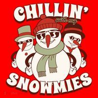 Chillin With My Snowmies Santa Hat thumb 1