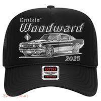 Cruisin Woodward Muscle Car Sketch 2025 Hat thumb 0