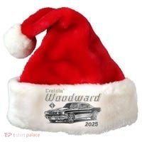 Cruisin Woodward Muscle Car Sketch 2025 Santa Hat thumb 0
