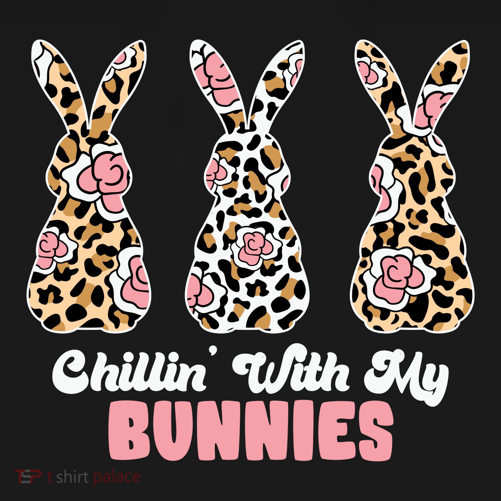 Chillin With My Bunnies Easter Cute Backpack