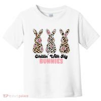 Chillin With My Bunnies Easter Cute Toddler T-Shirt thumb 0