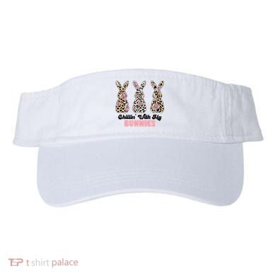 Chillin With My Bunnies Easter Cute Visor